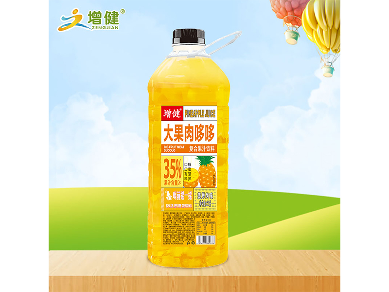 2L装大果肉哆哆菠萝味